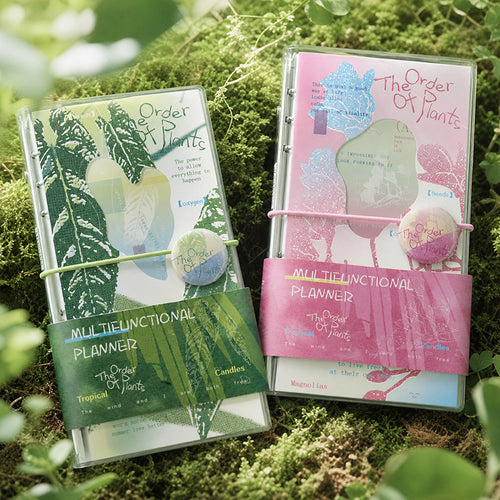Botanical Oil Painting Traveler's Notebook